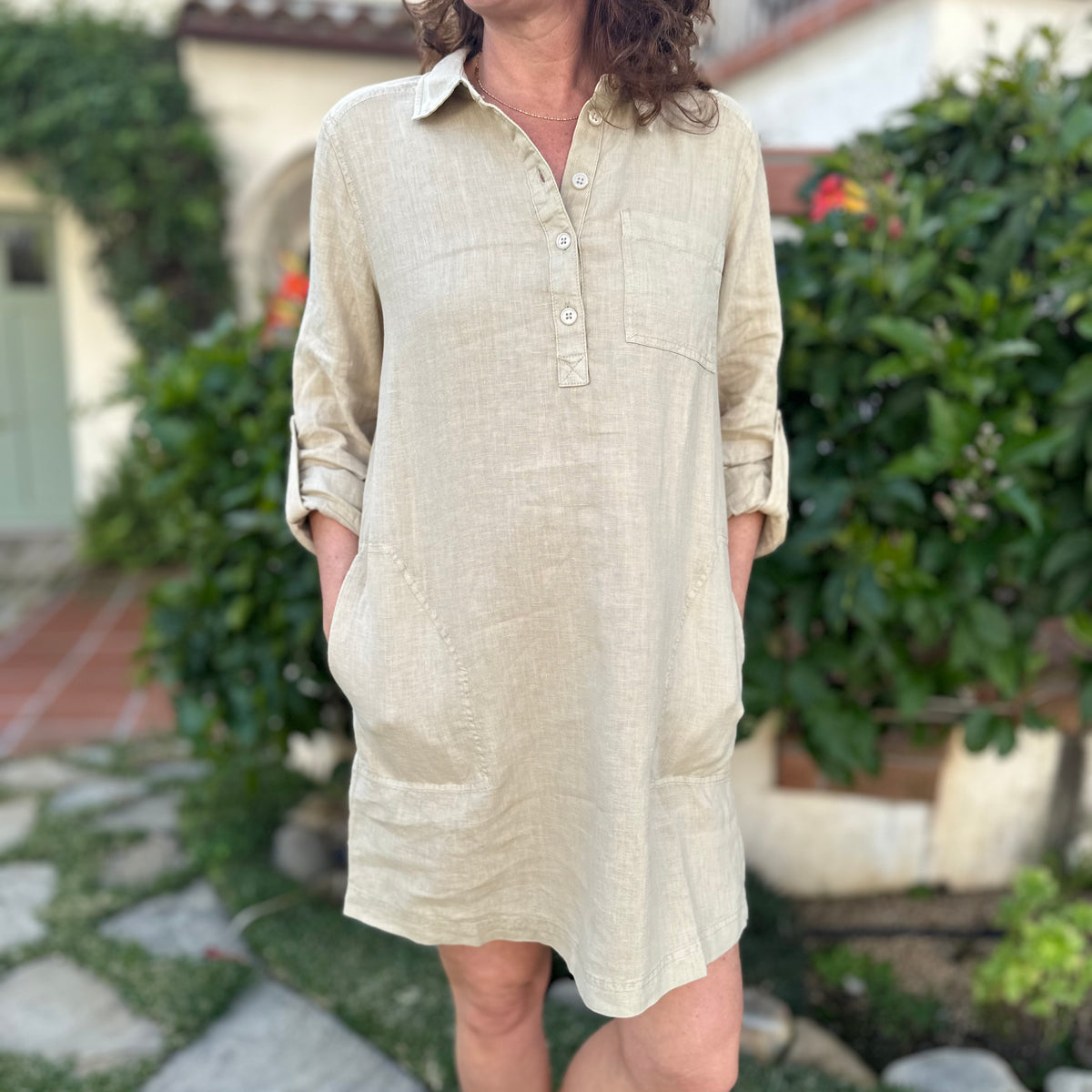 chinese dress ladies Eleanor Dress in Umber – The Normal Brand