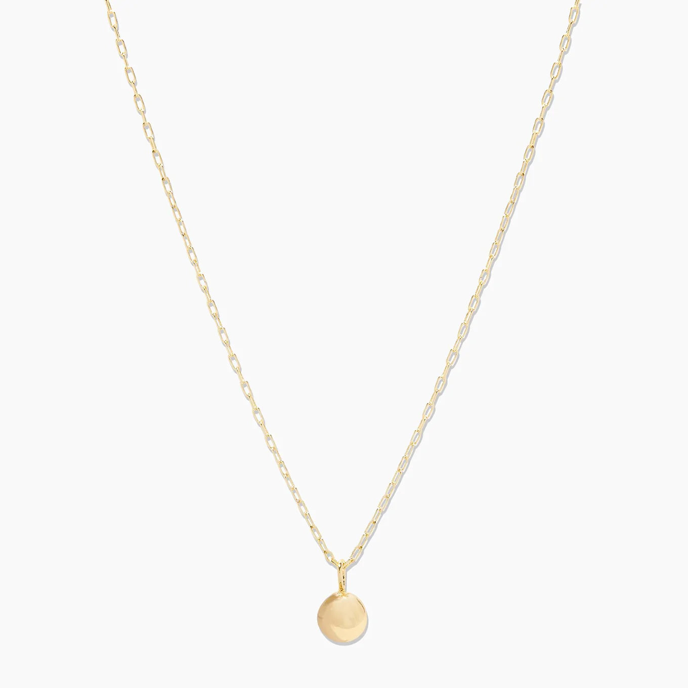 Gorjana Brooks Charm Necklace (gold).