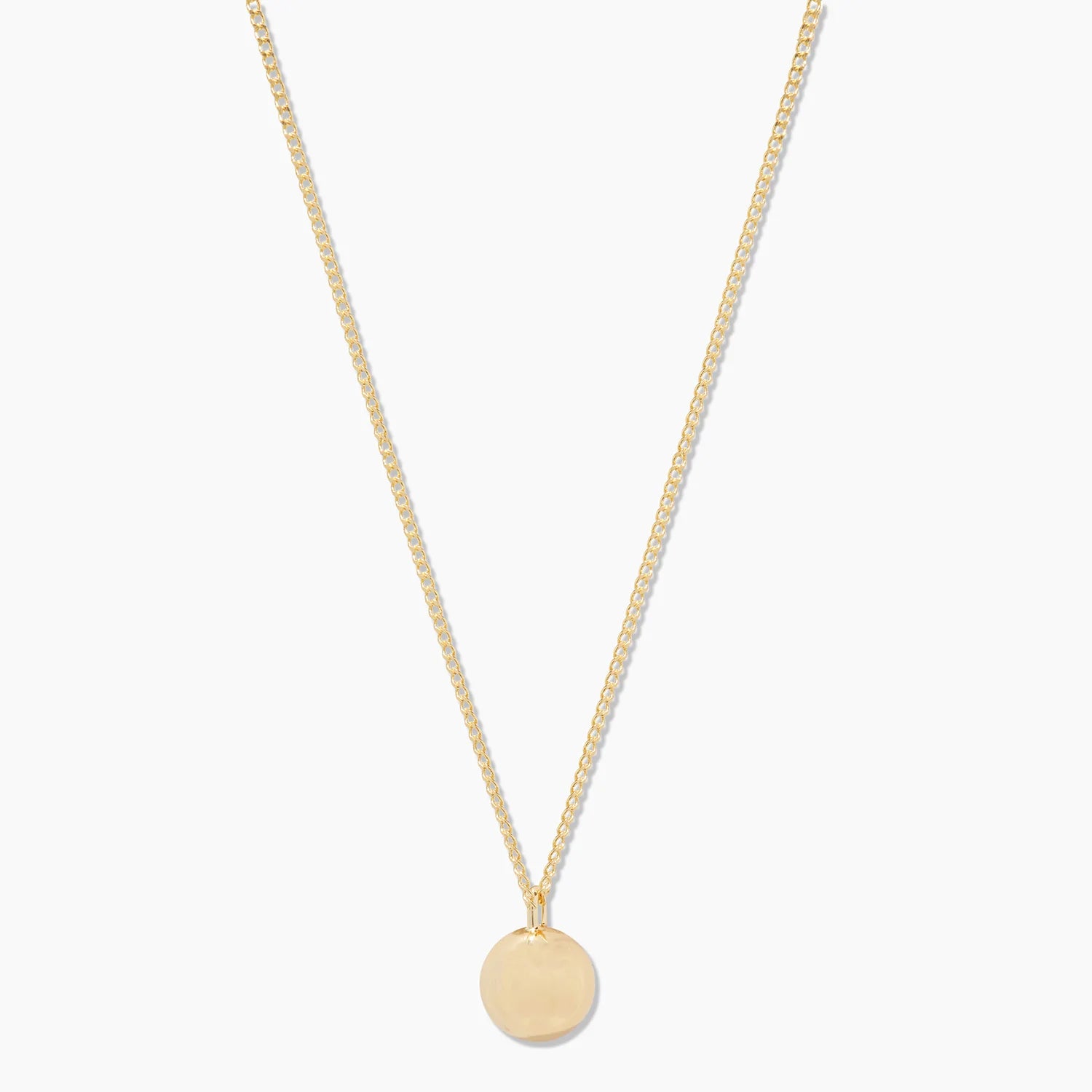 Gorjana Brooks Pendant Necklace (gold).