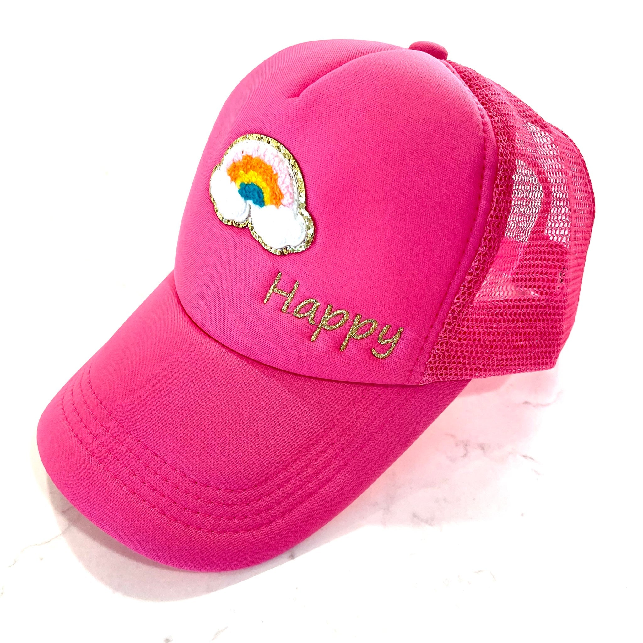 Happy Trucker Hat.