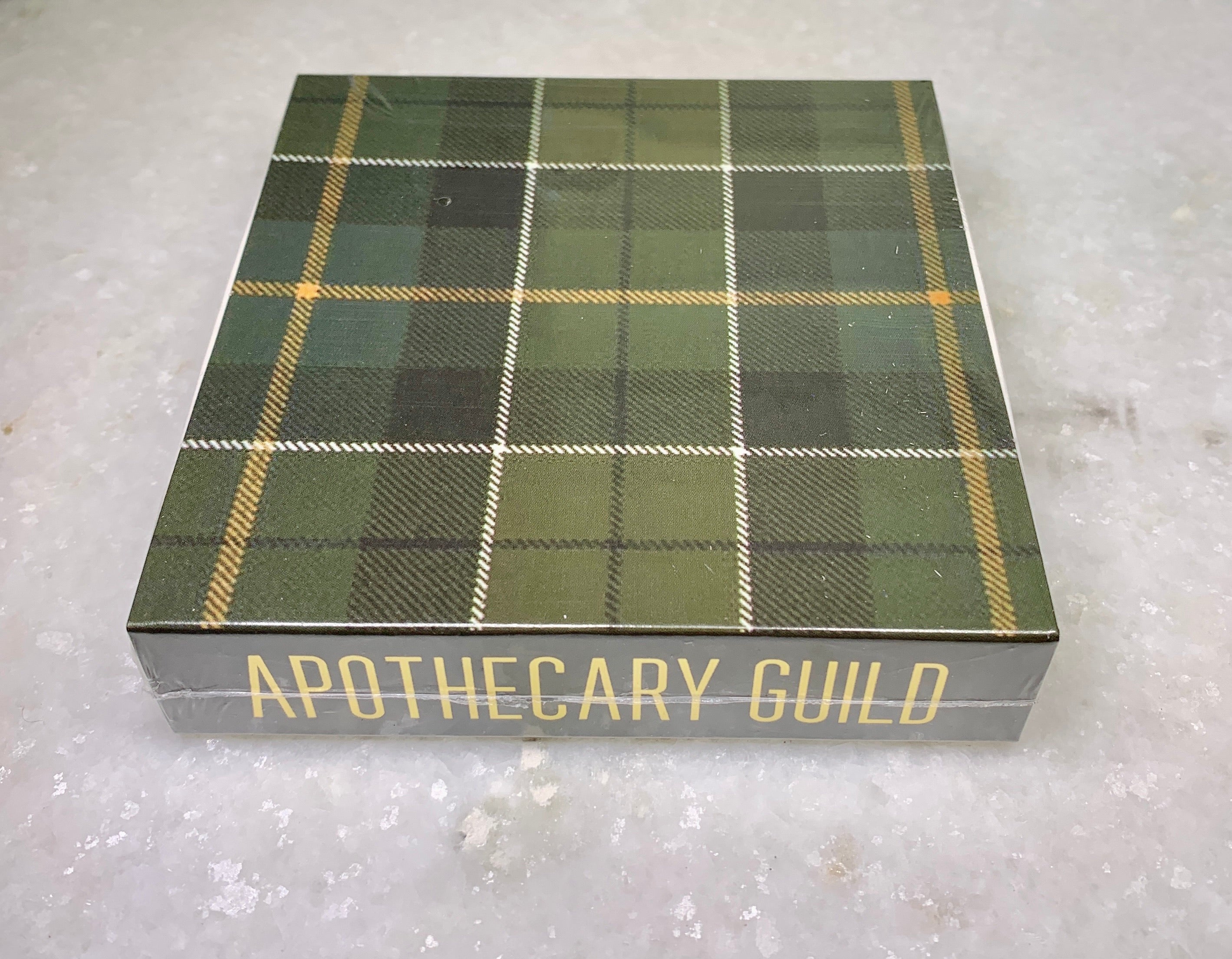 Plaid Designs Match Box.