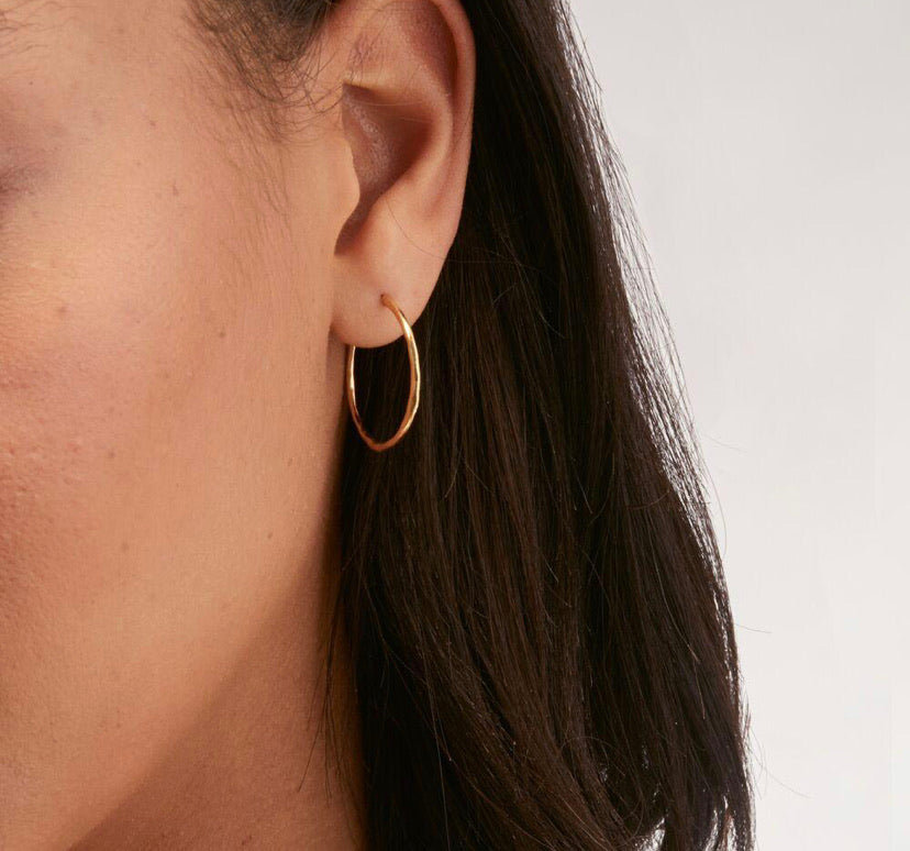 Taner Small Hoops (gold).