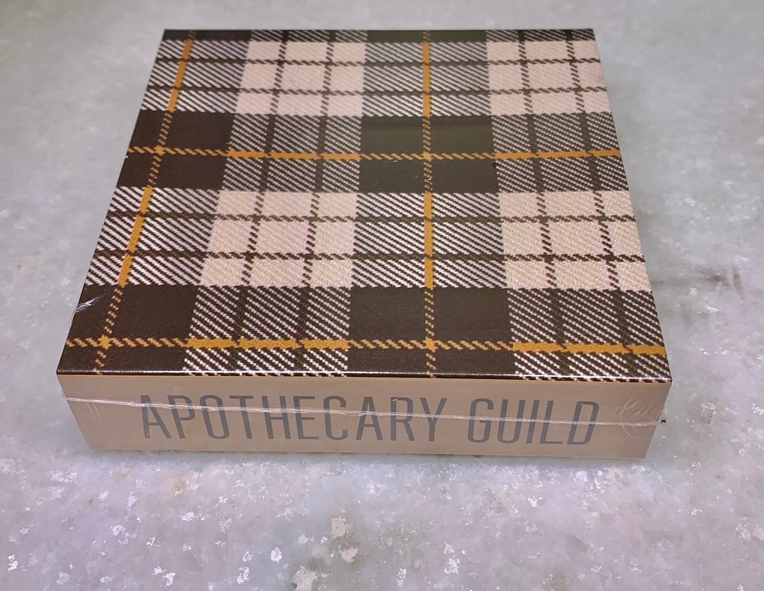 Plaid Designs Match Box.