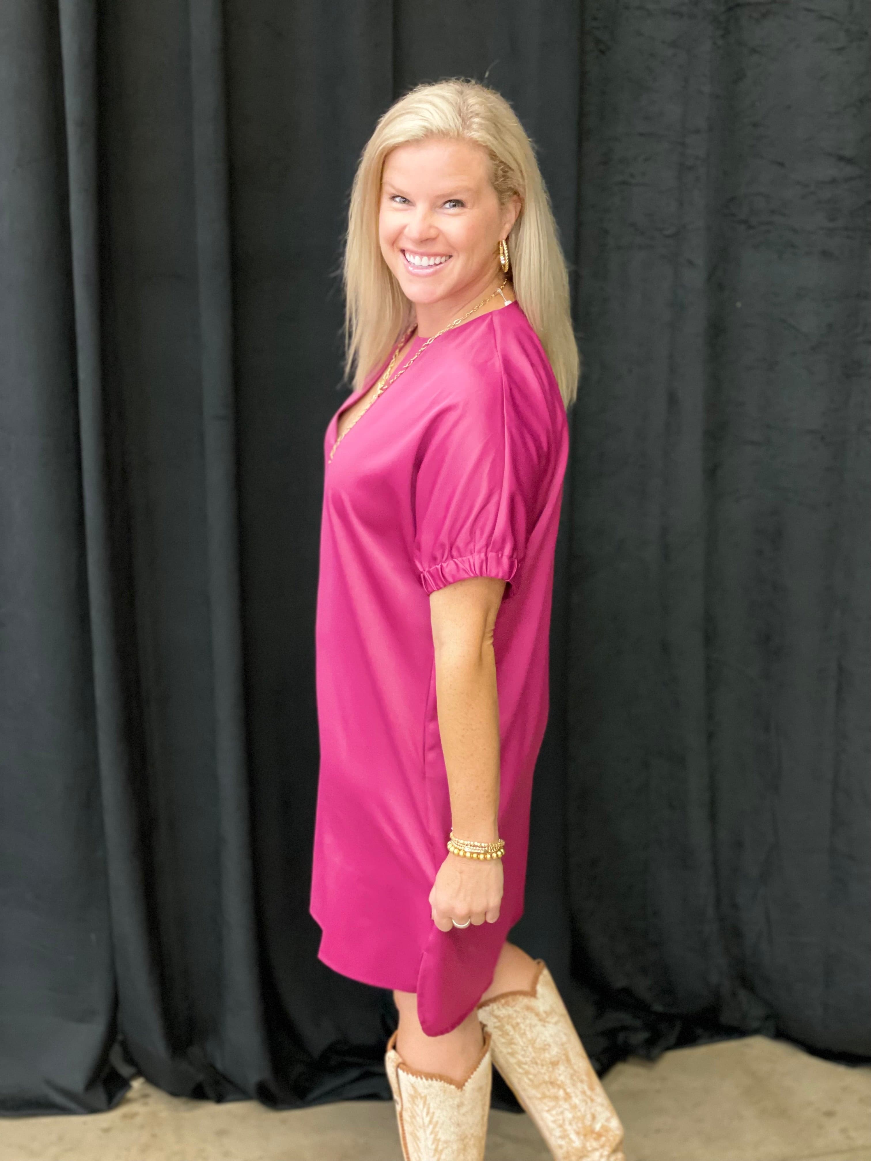 Betsy Dress in Punch.