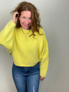 Udu Sweater in Lemon Custard.
