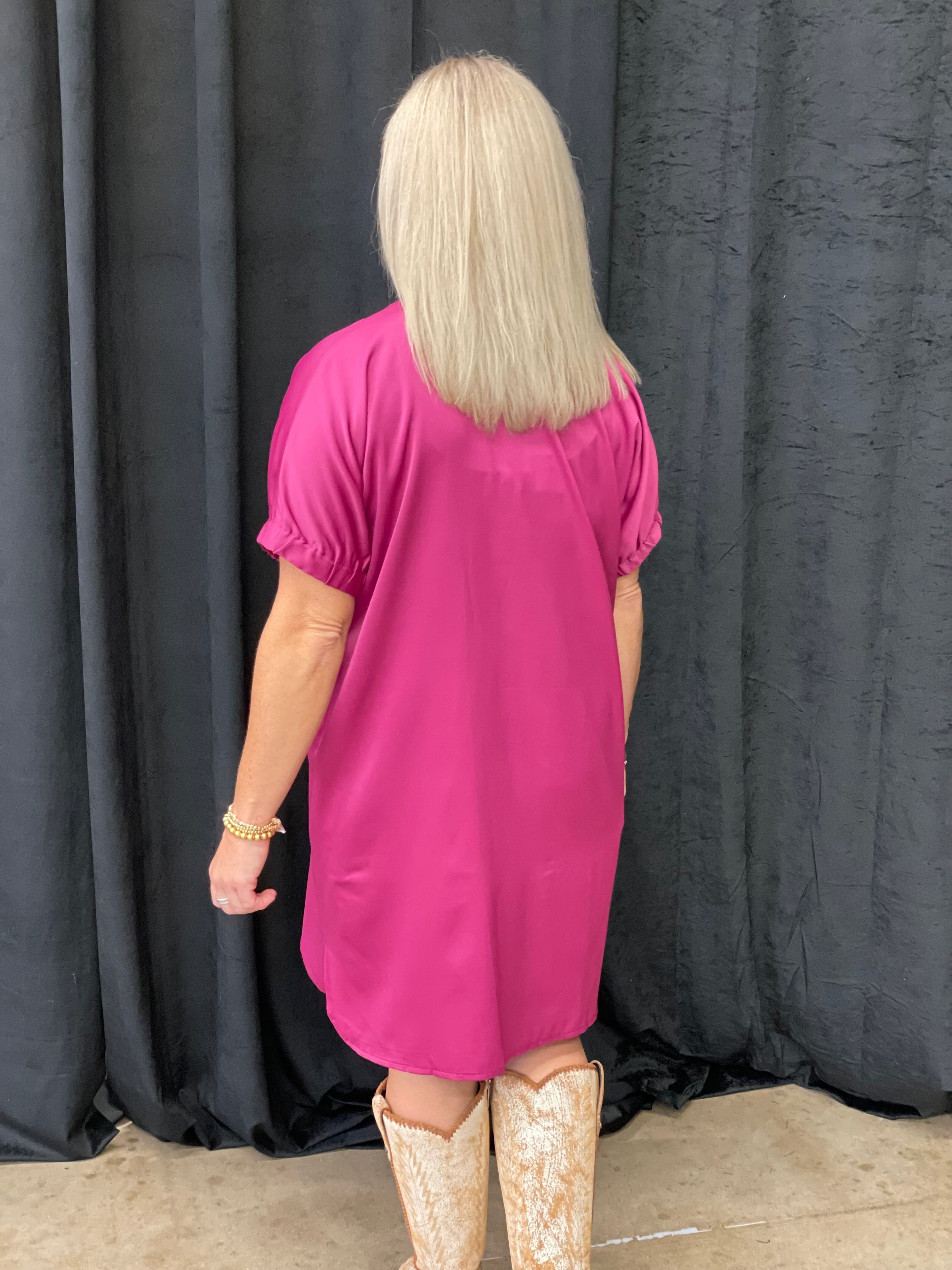 Betsy Dress in Punch.