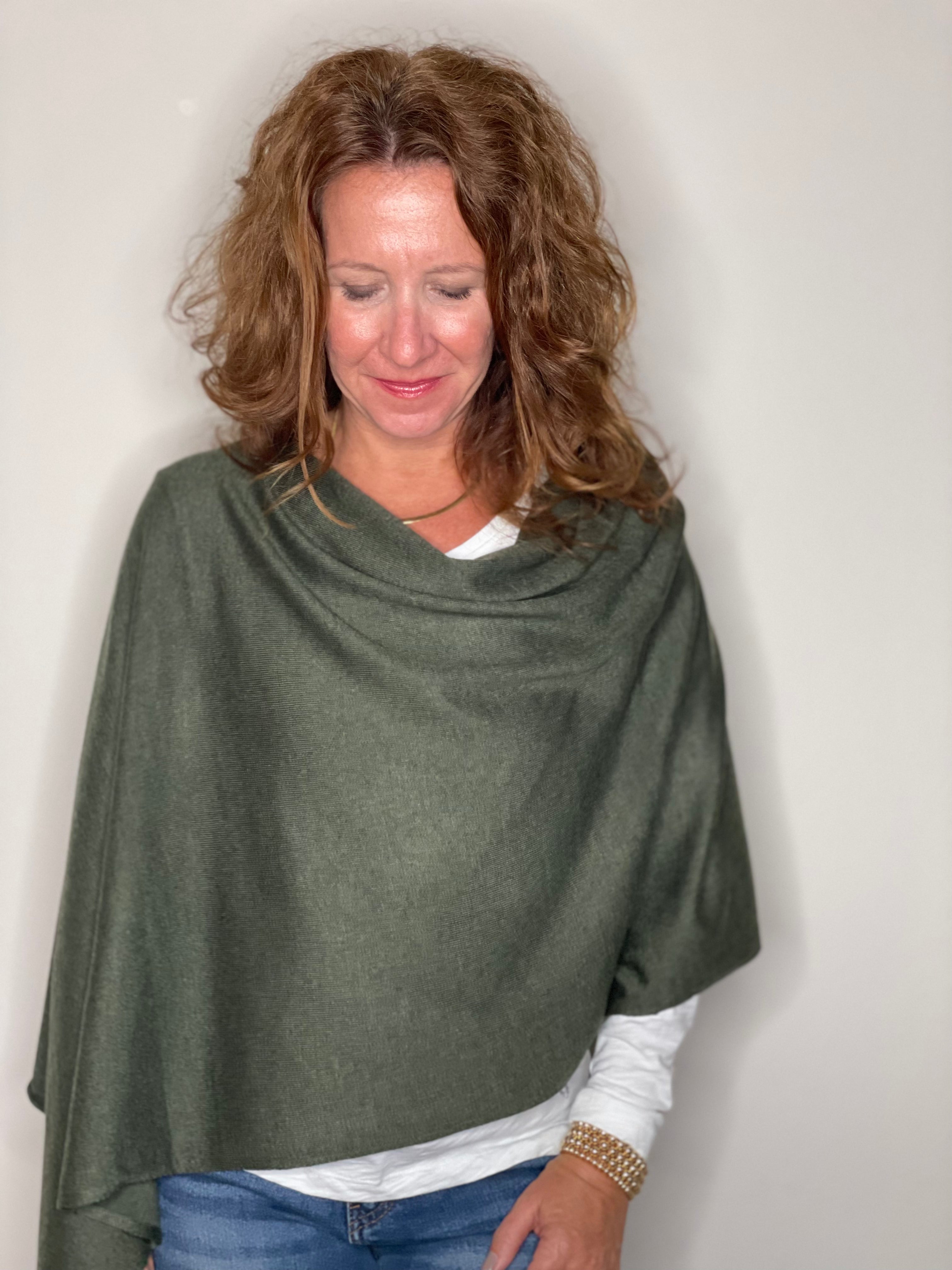Eden Poncho-Olive.