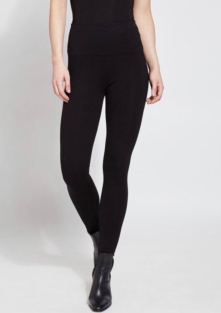 Lysse Signature Center Seam Black Legging.