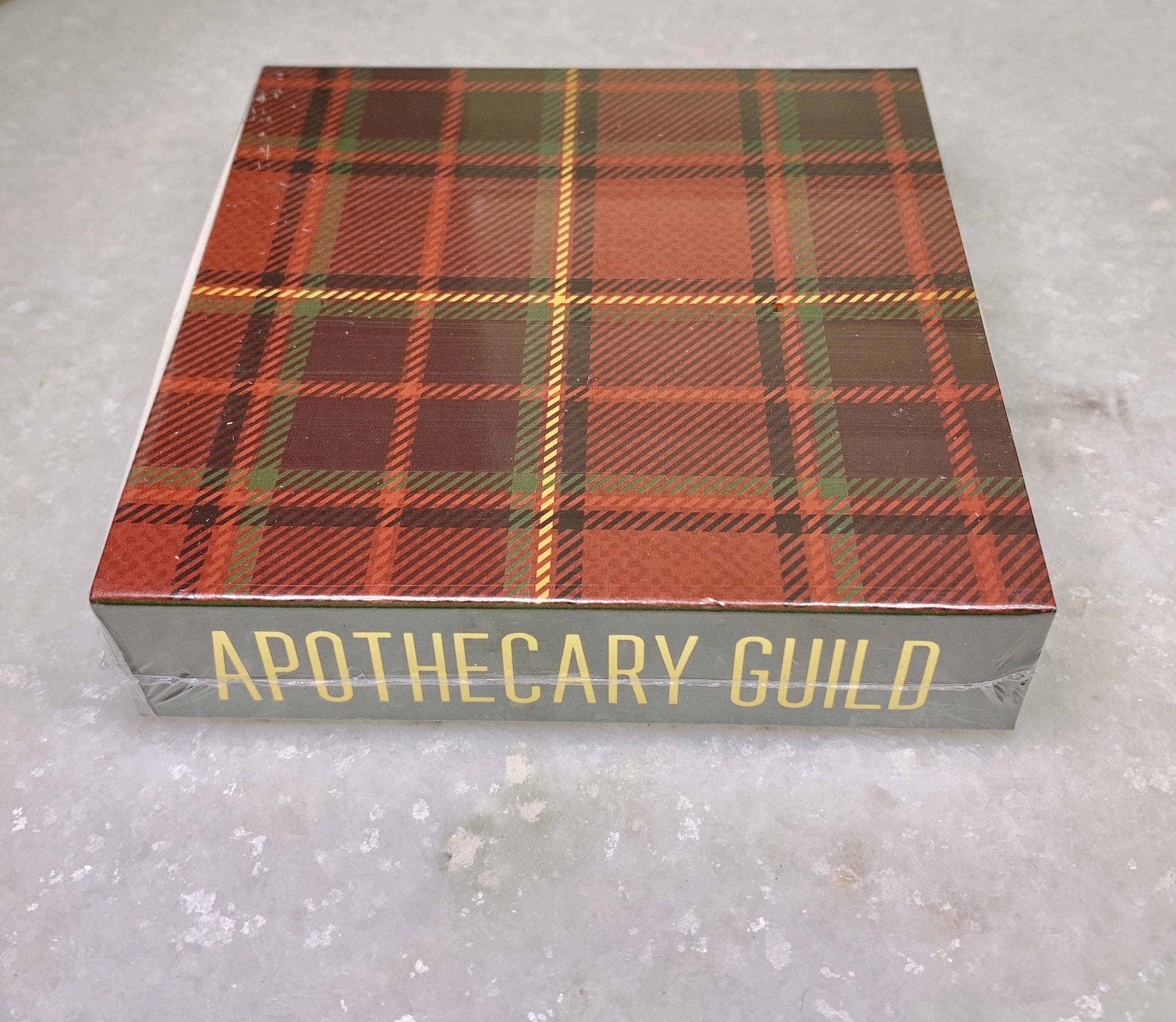 Plaid Designs Match Box.