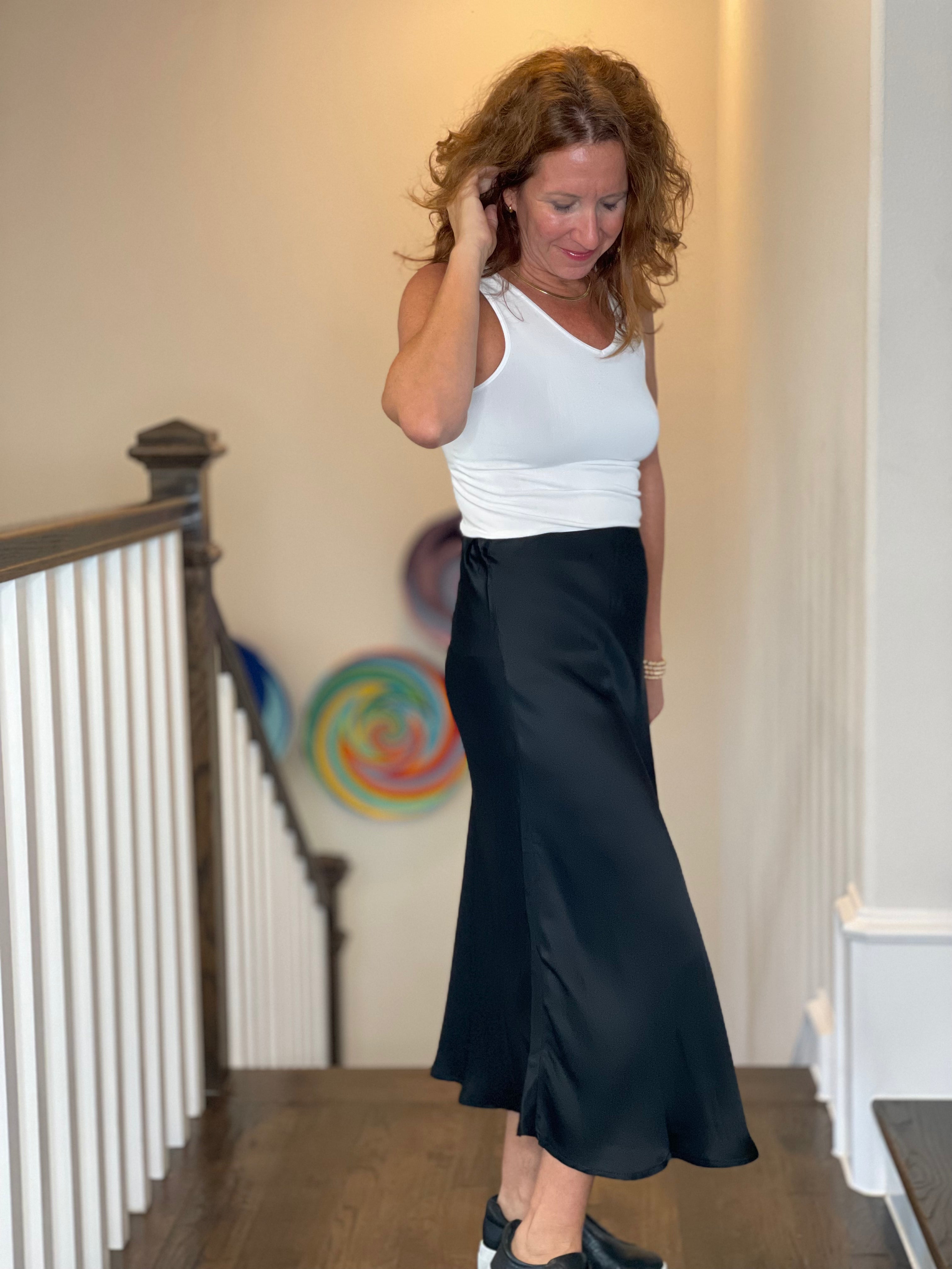 Sofia Acacia Skirt in Black.