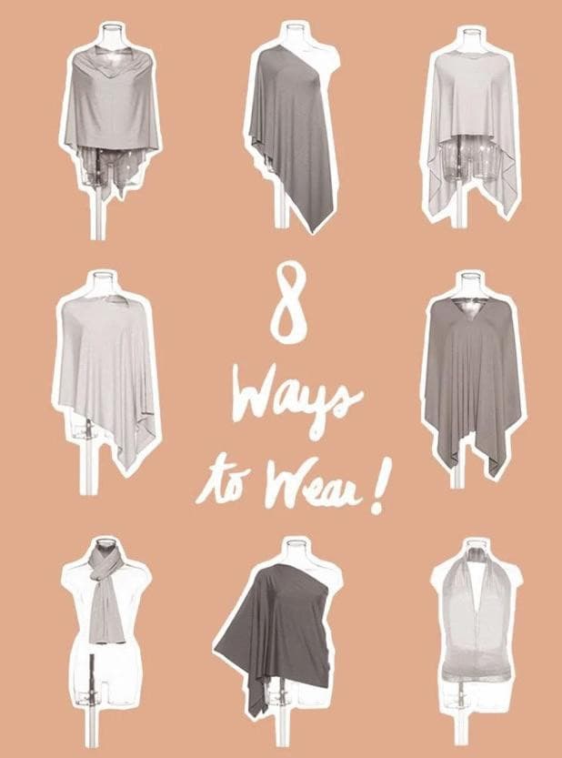 Mustard Eden Poncho.