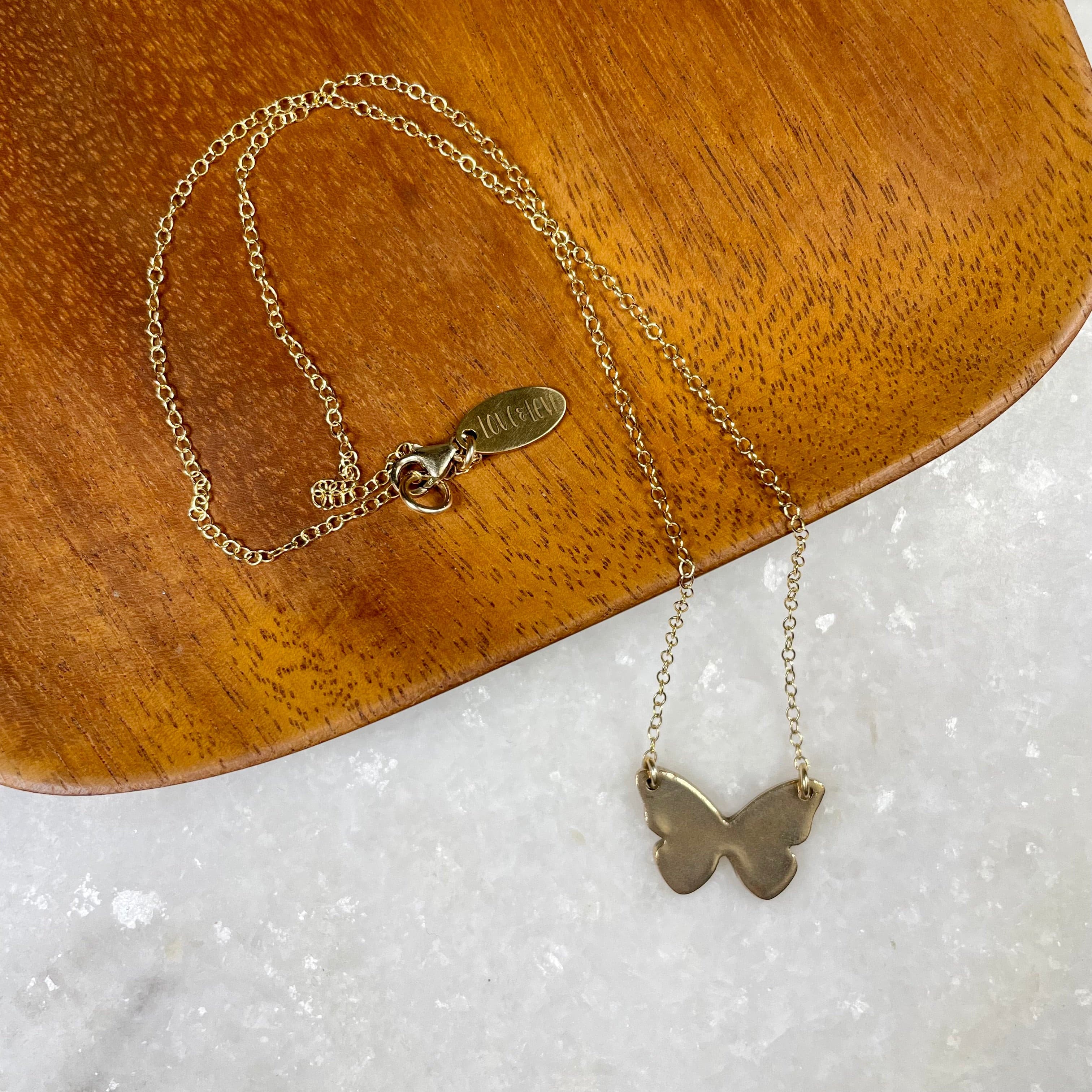 Butterfly Necklace.