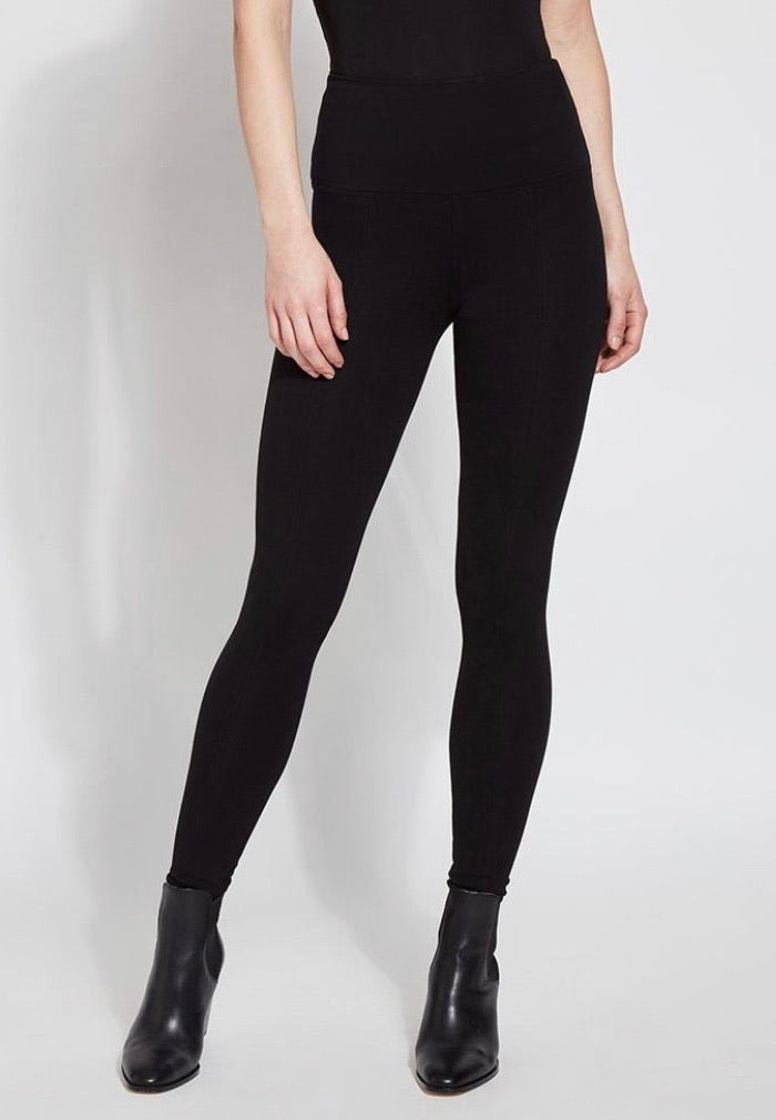 Lysse Signature Center Seam Black Legging.