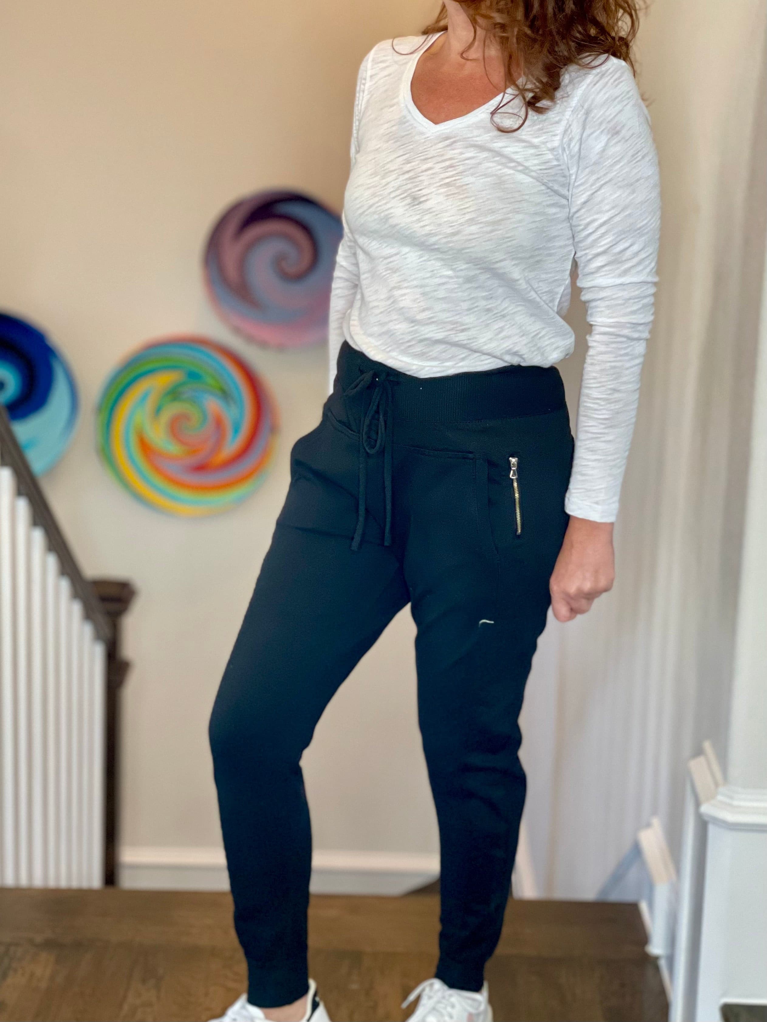 Ultimate Joggers in Black.