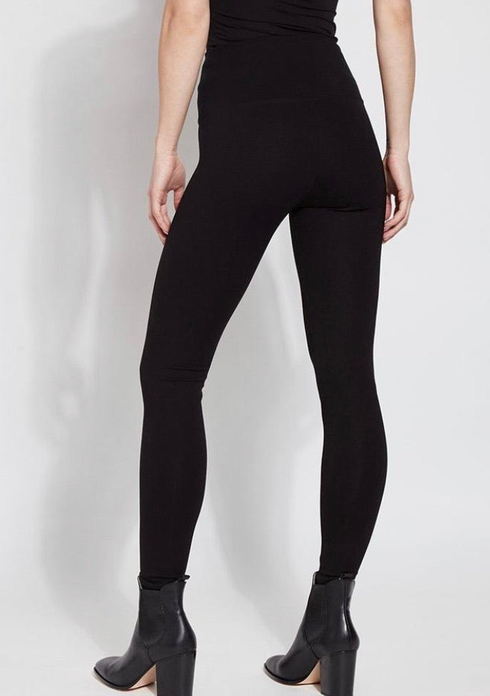 Lysse Signature Center Seam Black Legging.