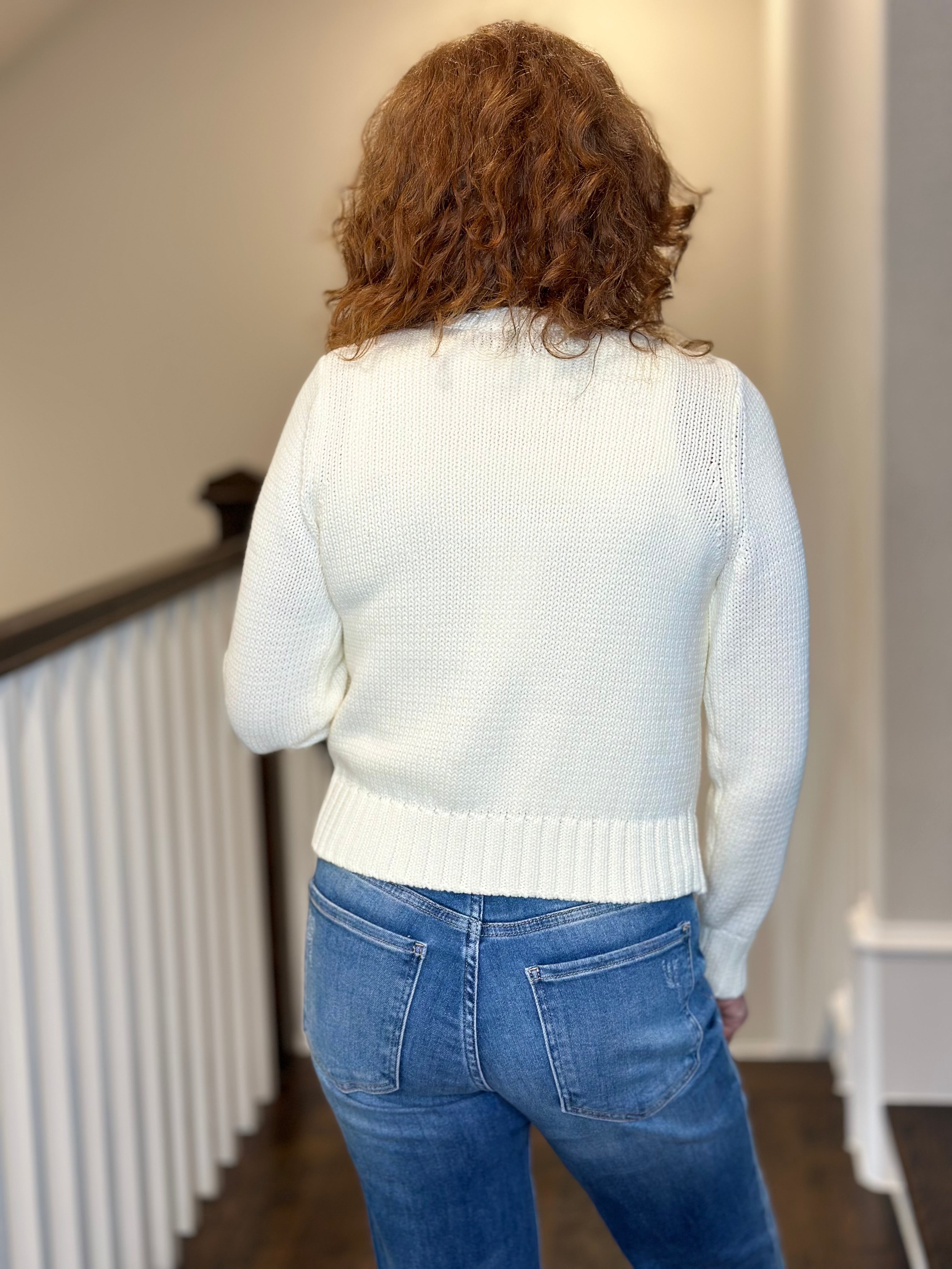 Michael Stars Willa Cardigan Sweater in Chalk – CAS curate