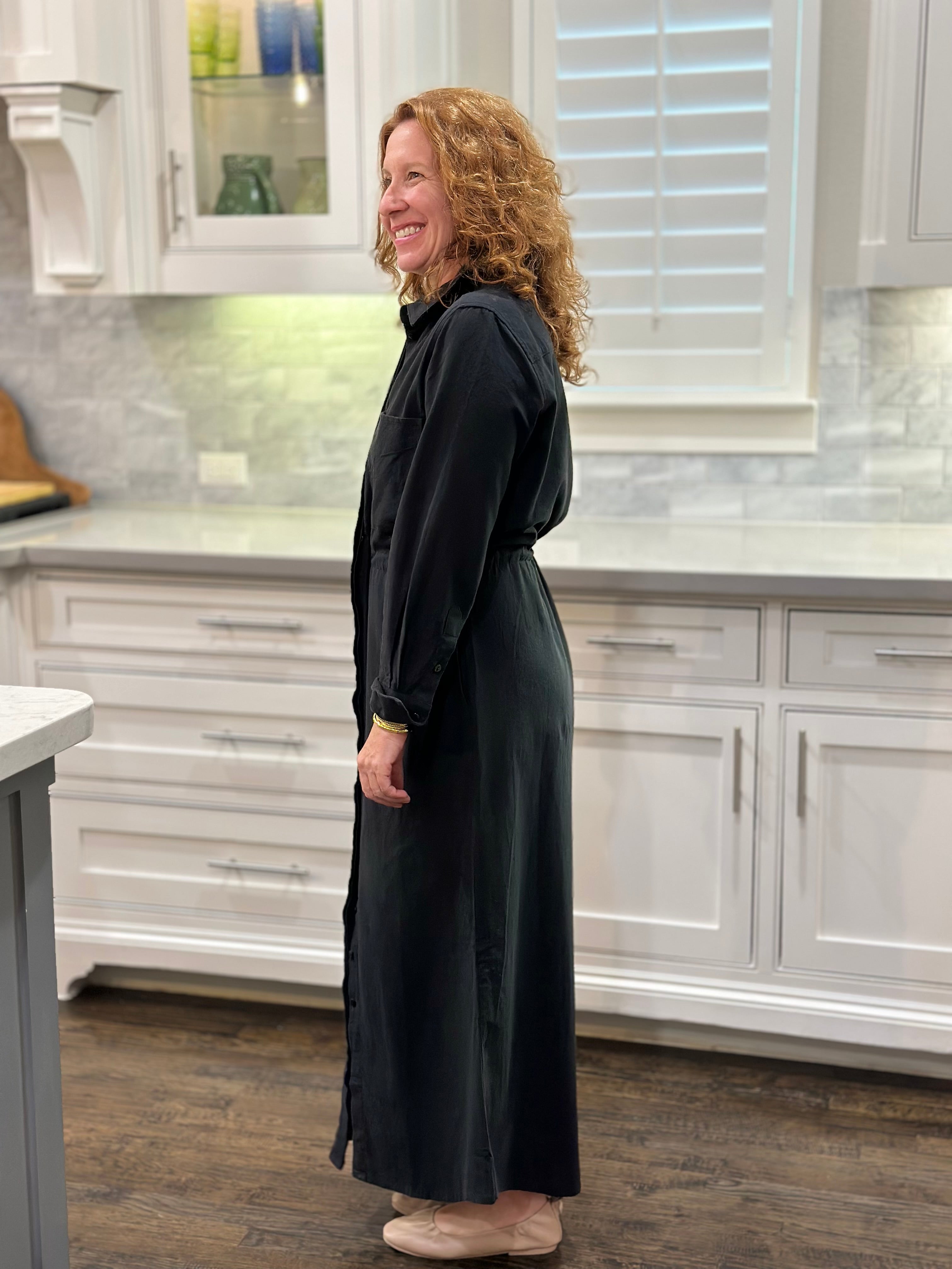 Hancock - Alamo Maxi Dress in Black Tocuyo – CAS curate