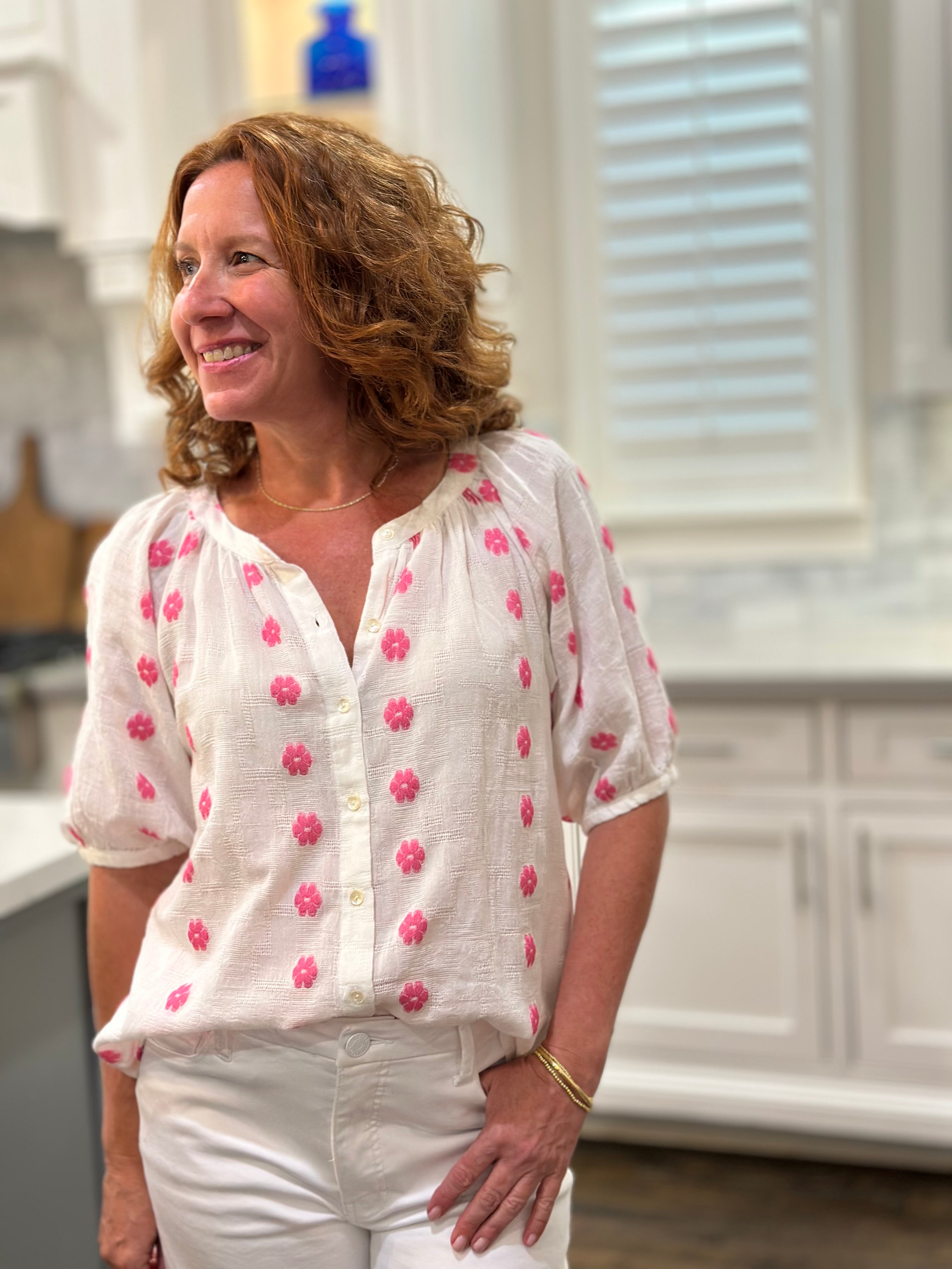 Dylan - Esme Embroidered Blouse – CAS curate.admire.style