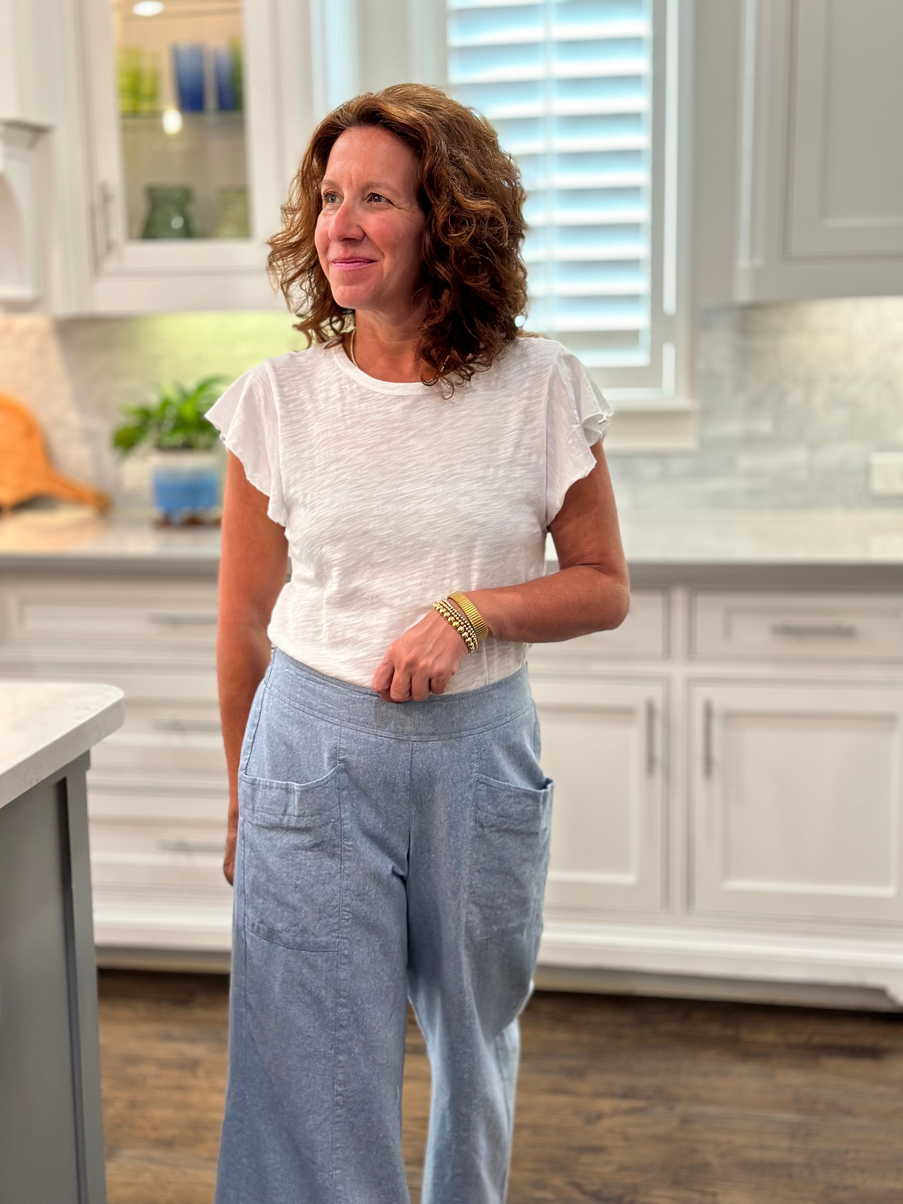 30s フランス製 indigo linen pants 珍サイドライン 30s フランス製 indigo linen pants 珍サイドライン - メルカリ