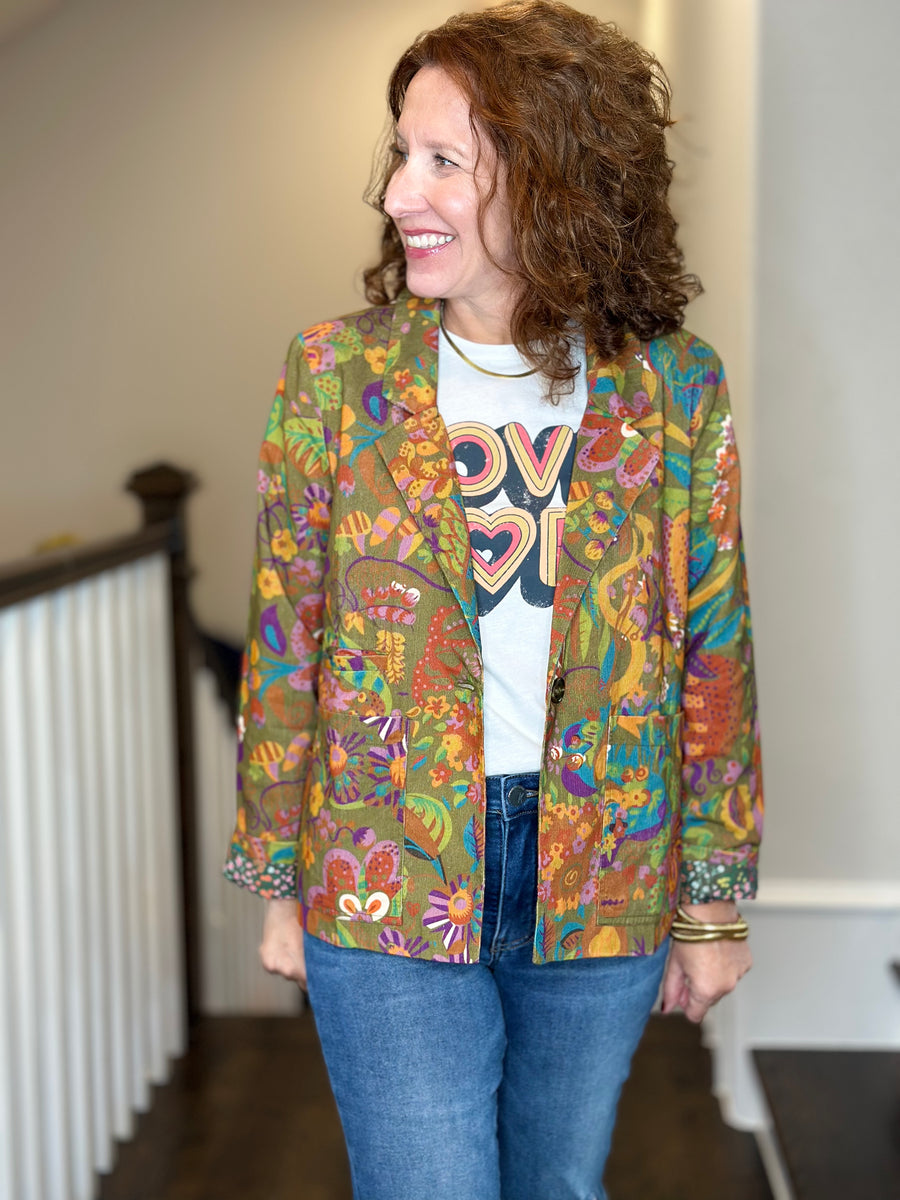 Ivy Jane Corduroy Print Jacket – CAS curate.admire.style