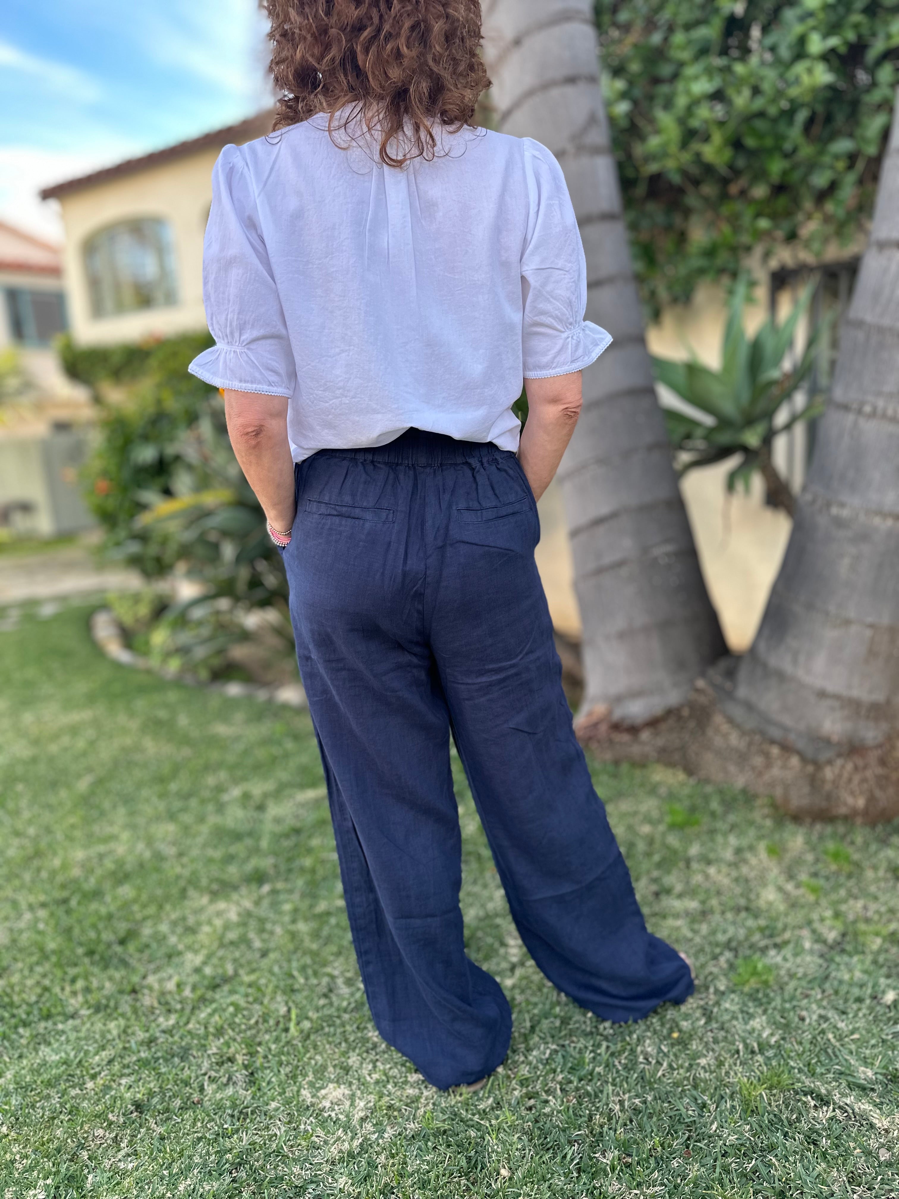 Michael stars hot sale linen pants