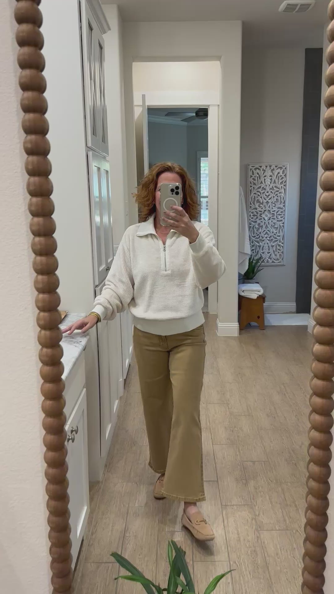 Dylan - Skylar Half Zip in Winter White – CAS curate.admire.style