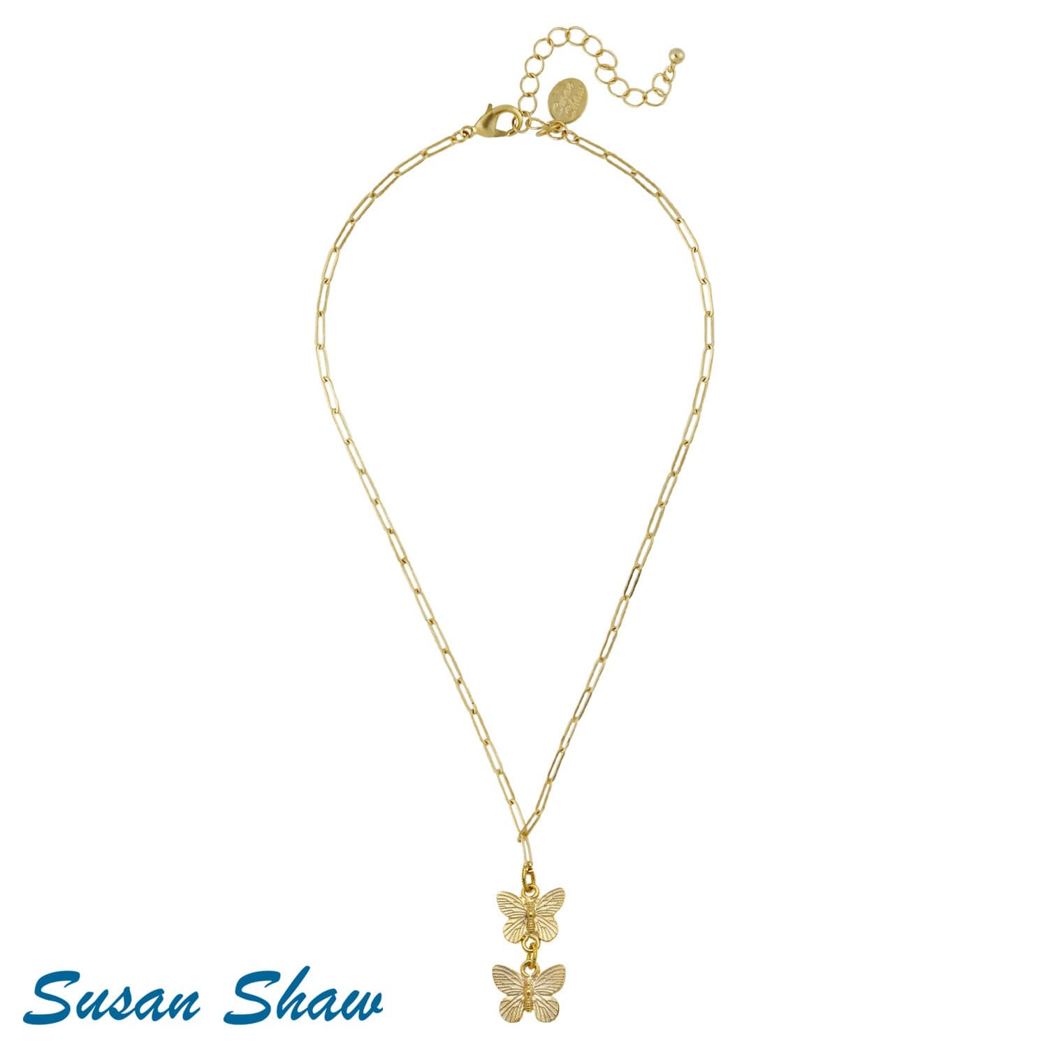 Susan Shaw Hannah Butterfly Necklace.