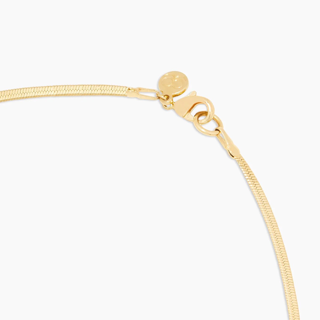 Gorjana Venice Mini Necklace (gold).