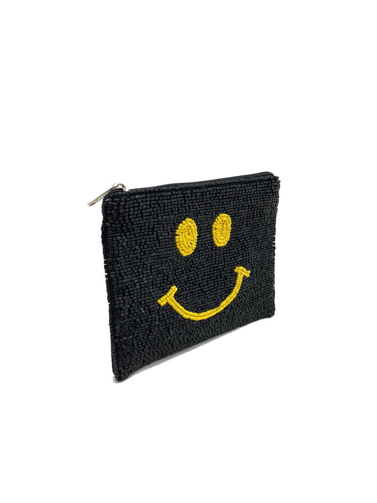 Smile Beaded Coin Purse.