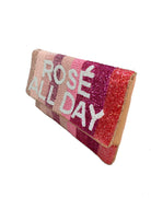 Rose All Day Beaded Clutch.