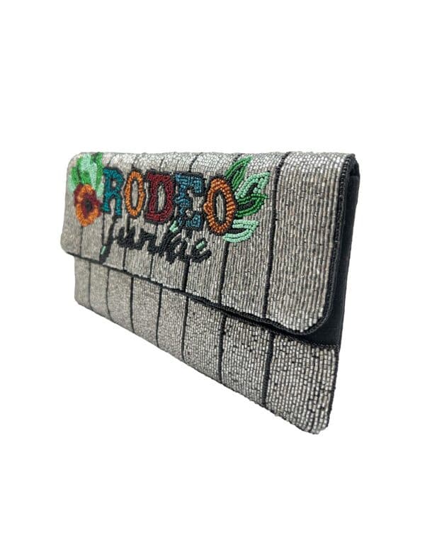 Rodeo Junkie Beaded Clutch.