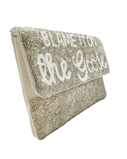 Blame it on the Goose Beaded Clutch.