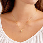 Gorjana Brooks Charm Necklace (gold).
