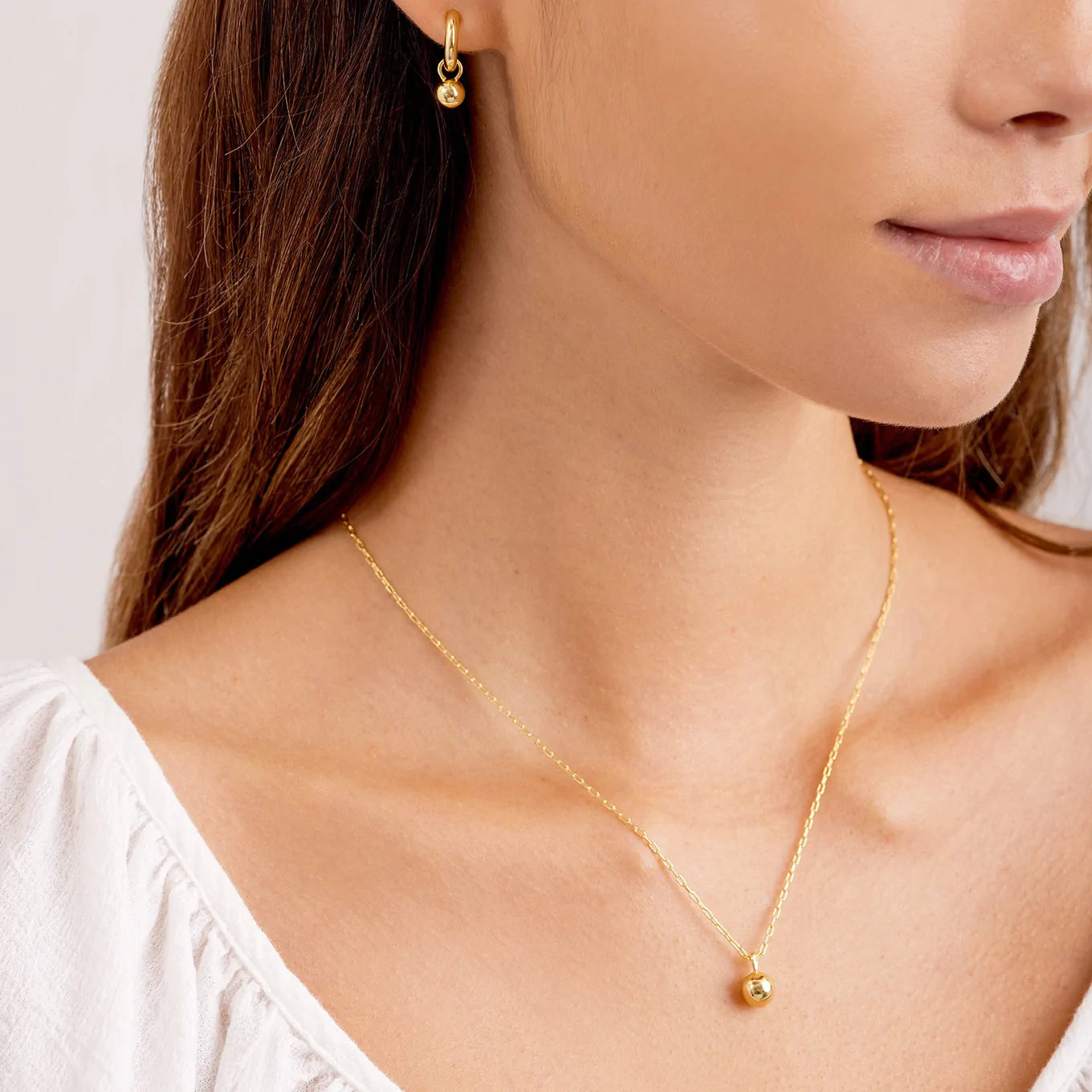 Gorjana Brooks Charm Necklace gold CAS curate.admire.style