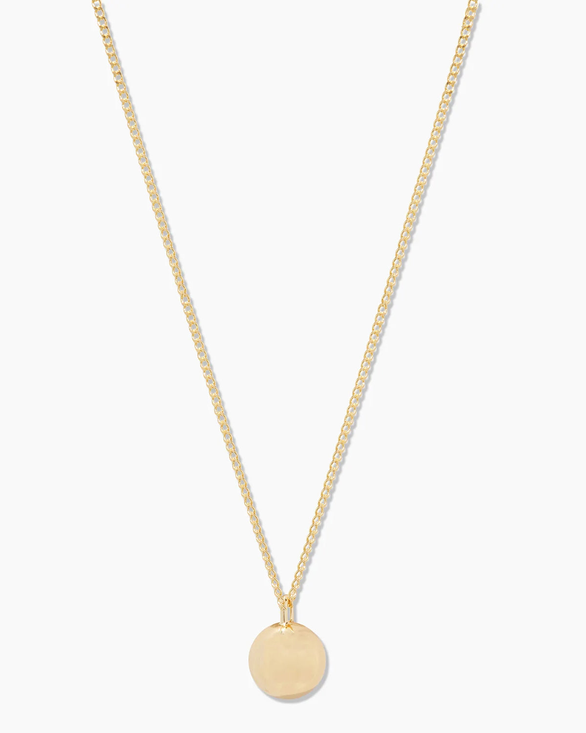 Gorjana Brooks Pendant Necklace (gold).