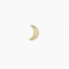 Moon Charm Stud (gold).