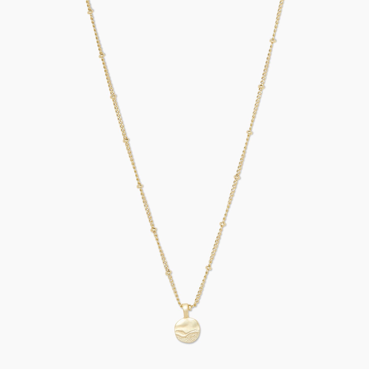 Shorebreak Necklace (gold).