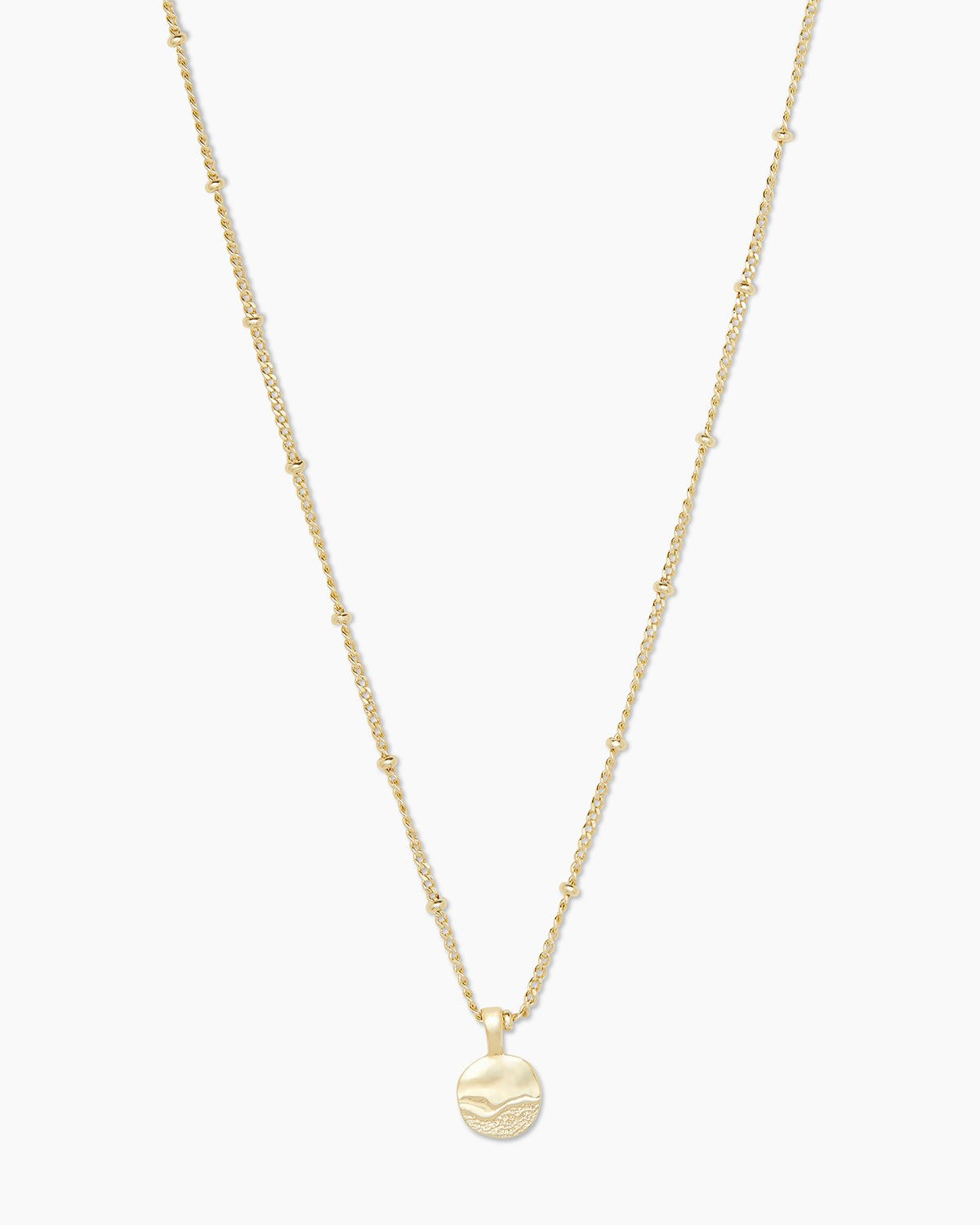 Shorebreak Necklace (gold).