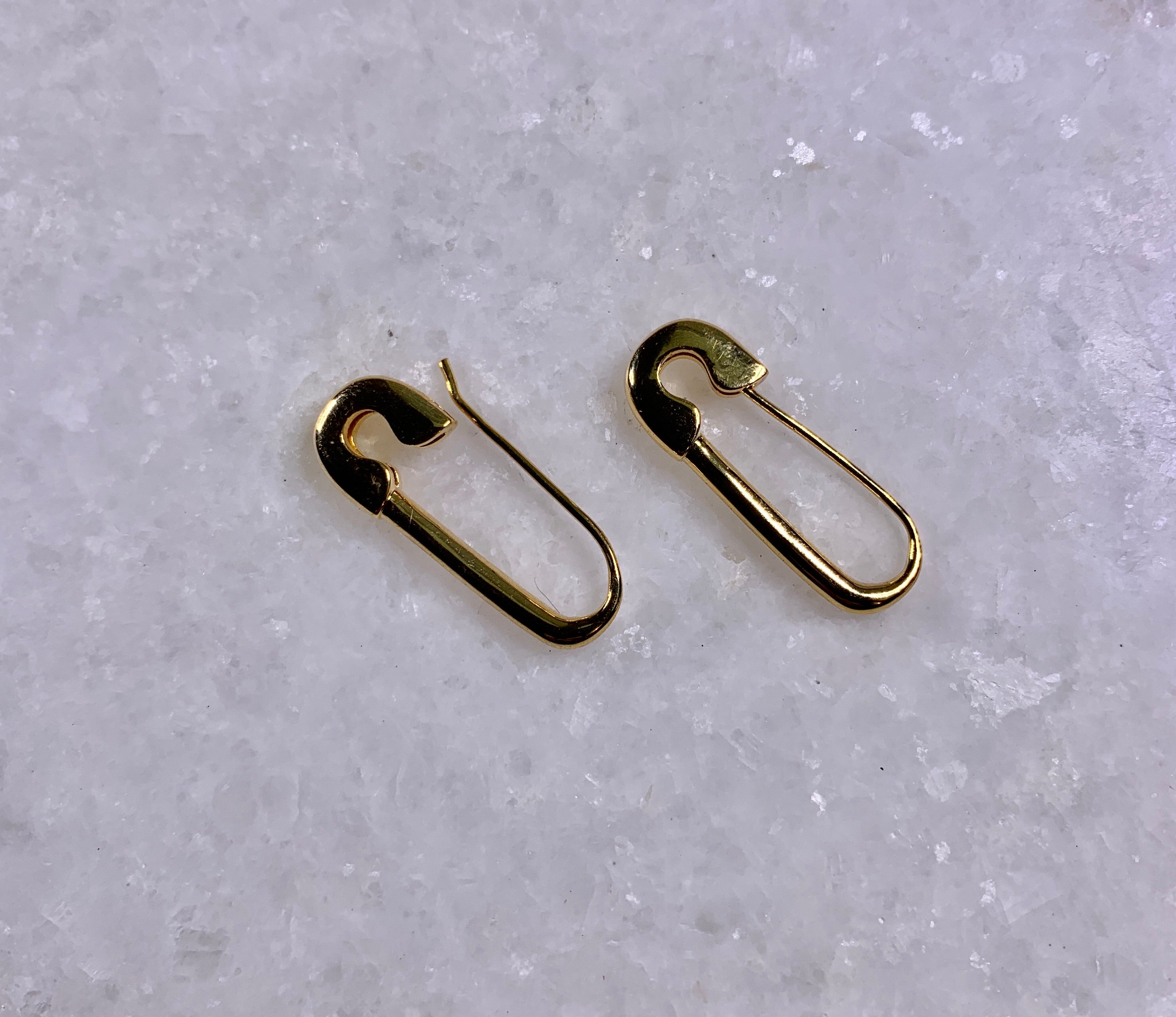 Safety Pin Earring - Saphe.