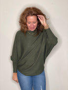 Ryu Top in Olive.