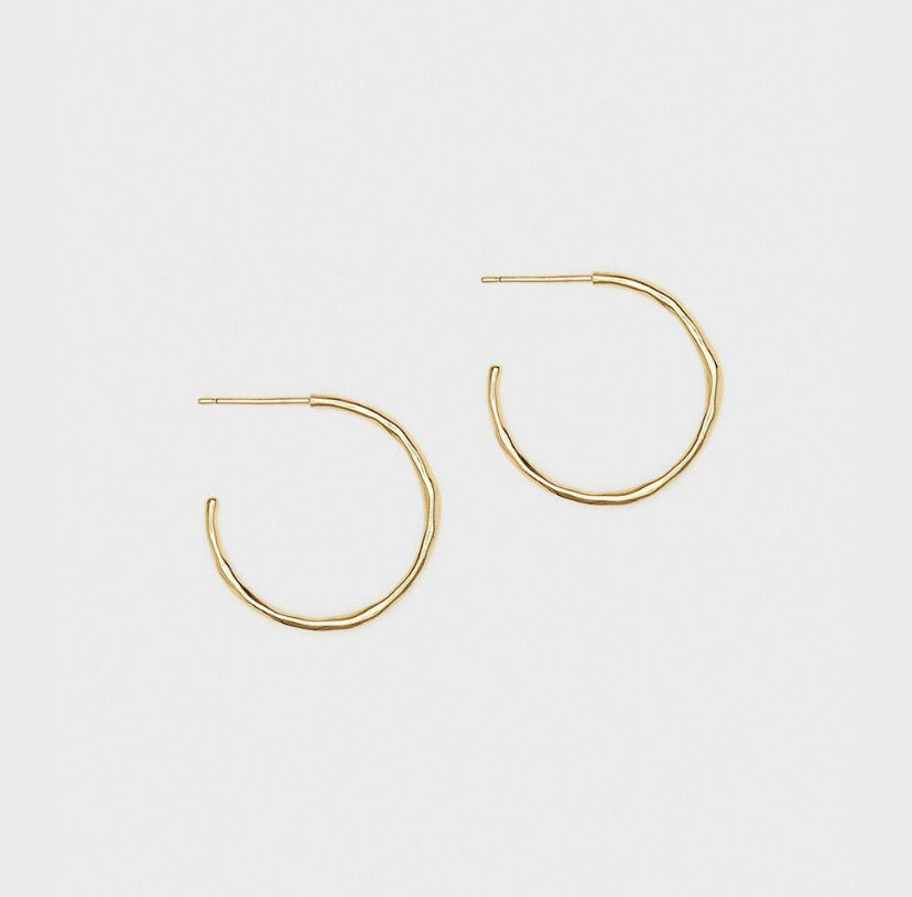 Taner Small Hoops (gold).
