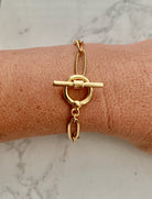 Chained Toggle Bracelet.