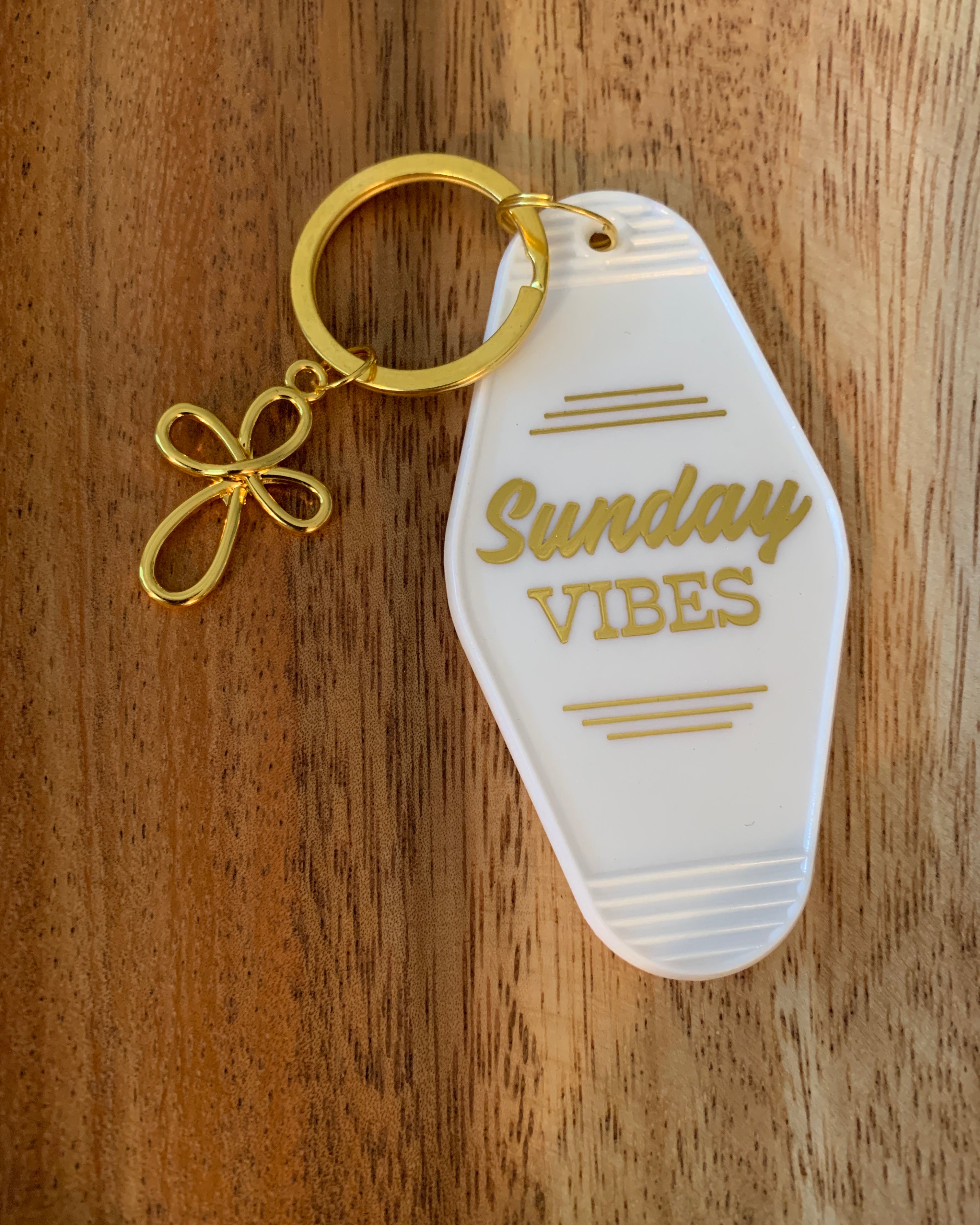 Sunday Vibes - Motel Key Tag.