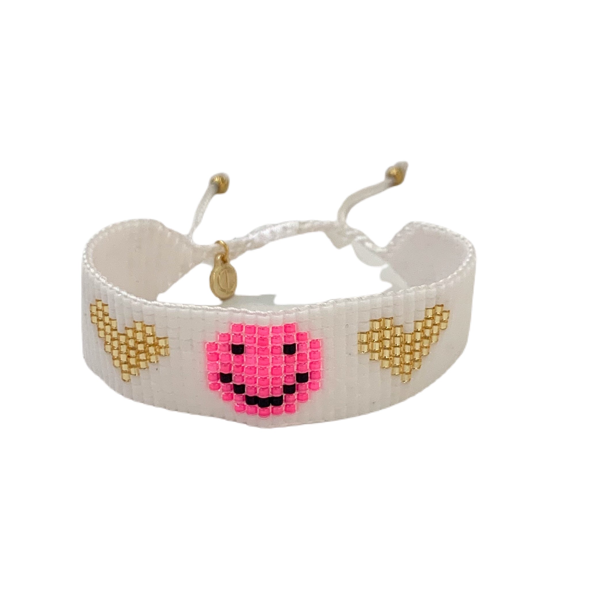 Caryn Lawn Smile Face Friendship Bracelet.