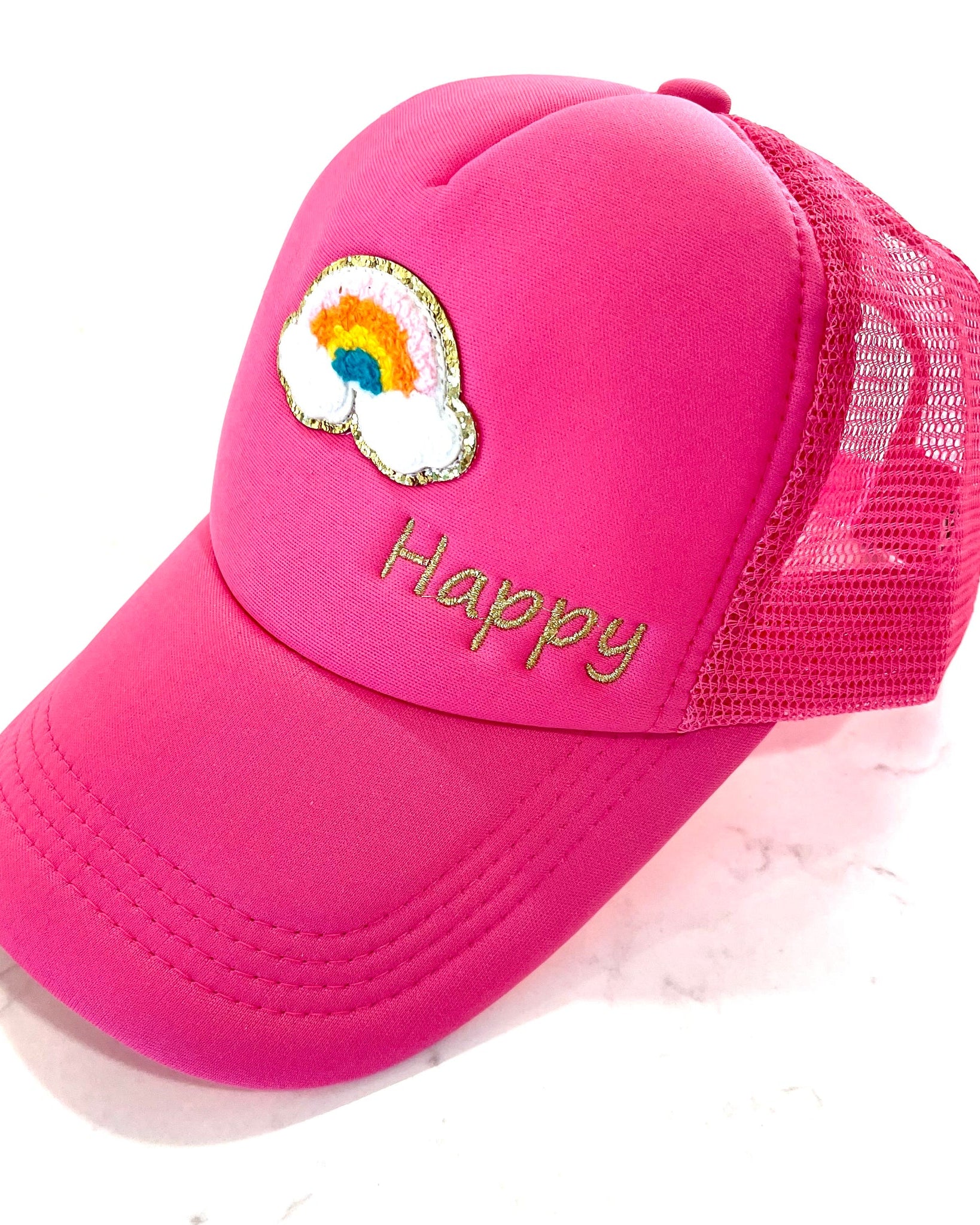 Happy Trucker Hat.