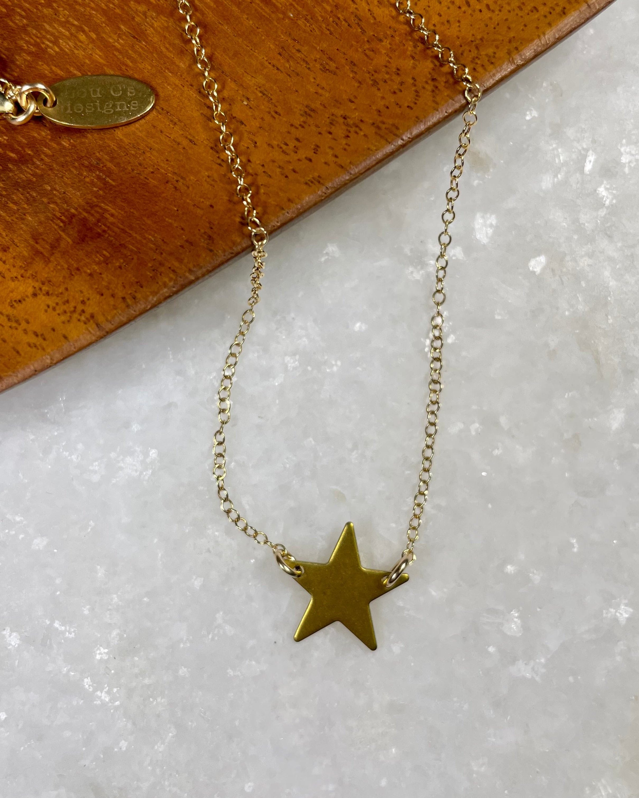 Shooting Star Necklace.