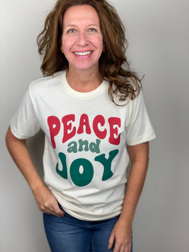 Peace & Joy Tee.