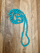 Turquoise Bead necklace.