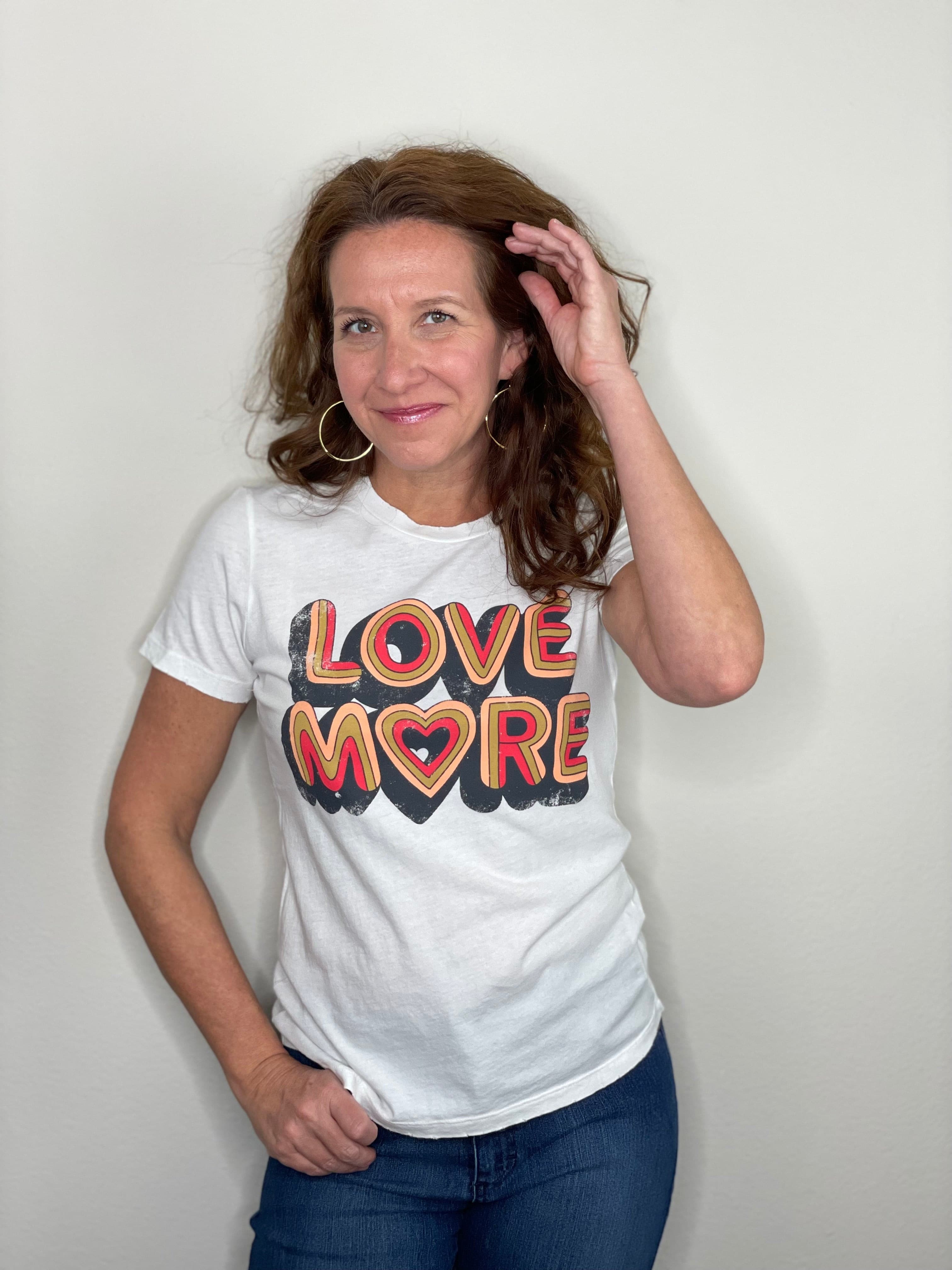 Dazey LA - Love More T-Shirt - Sustainable & Ethical Apparel – Curate