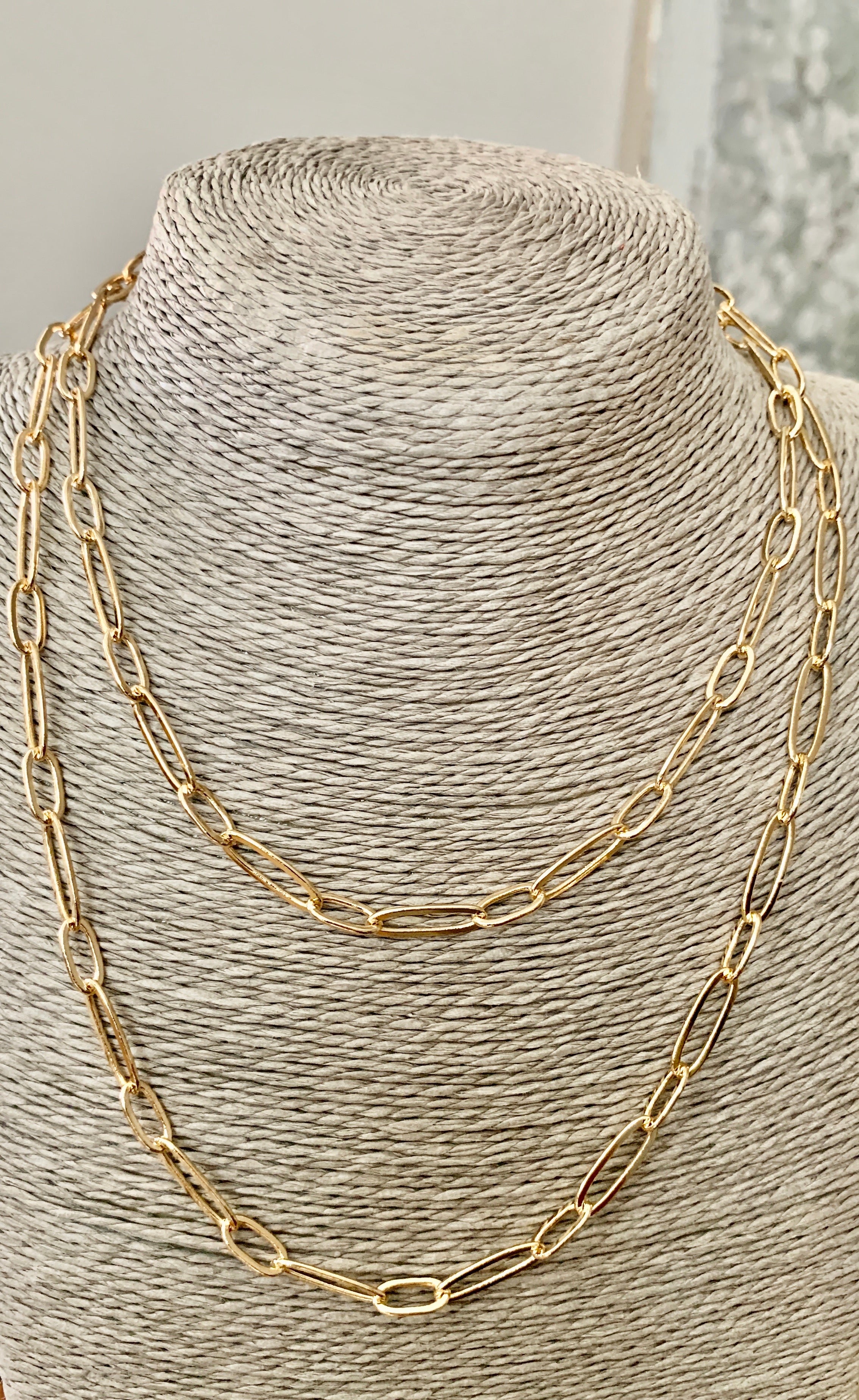 Sutton Two Layer Necklace.